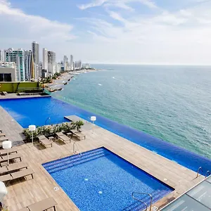 En Lujoso Edificio H2 Plaza Bocagrande Appartement Cartagène